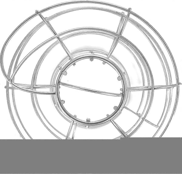 Egg Skelter Deluxe Moderne Spiraldispenser Silver