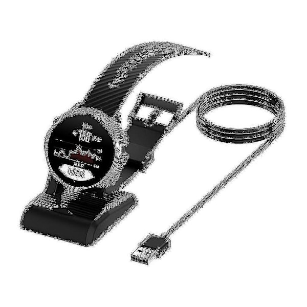 USB-laddningskabel Kompatibel med Suunto 7 Smartwatch Laddningsställ Adapter Dockningsstation