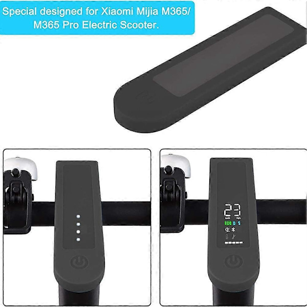 Skjermbeskytter Xiaomi M365 / 365 Pro vanntett silikon Svart