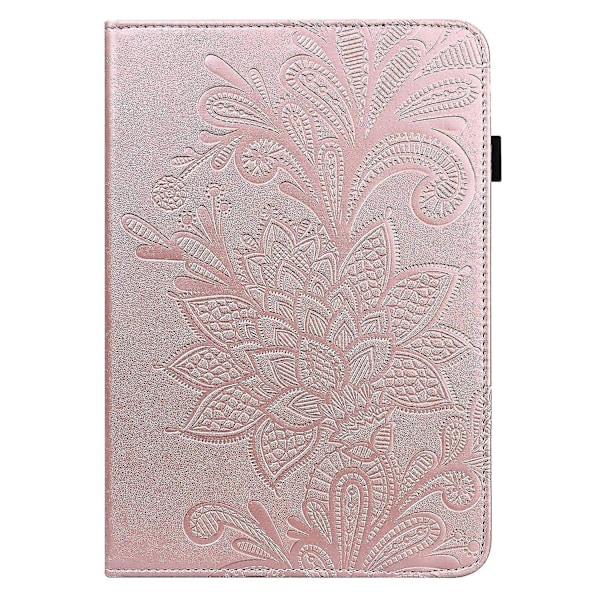 Til Lenovo Tab M10 (Gen 3) TB-328FU/TB-328XU Imprinting Tablet Stand Wallet Case PU Læder Cover Pink gold, Rose Gold Style E Lenovo Tab M10 (Gen 3)