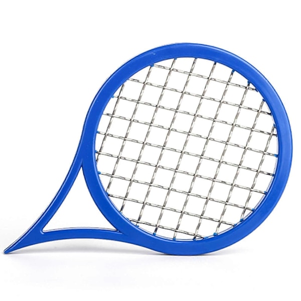 Twist-it up Comb Hår Twist-Kammar för Afro Hår Tennisracket Form Lock Hår Kam för Män Kvinnor Frisörer Blue 1pc