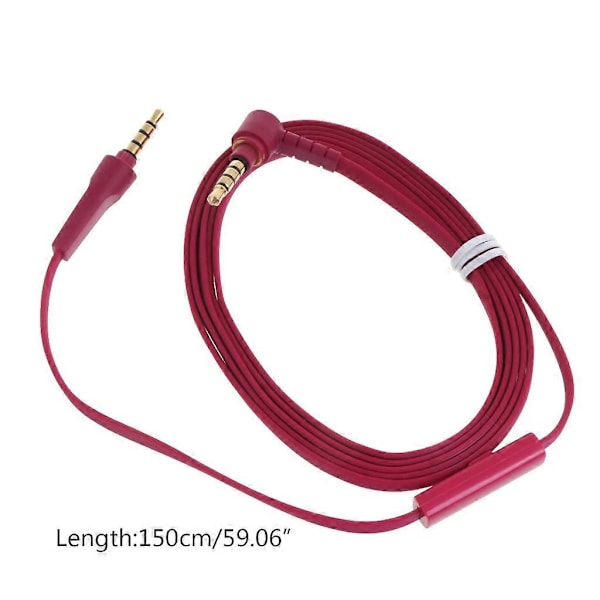 Erstatningskabel Hodetelefonledning for SONY 100ABN 100AAP WH-1000XM3 Hodetelefoner Rose Red