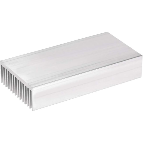 Elektronisk køler køleplade til MOS GPU IC Chip Sølv 100 x 50 x 20 mm
