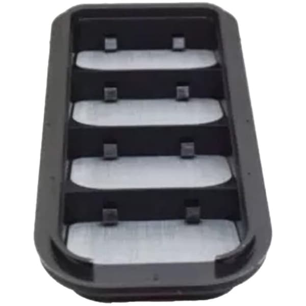 Ventilationsgitter til GOLF MK7 (2015-2021), bageste sidepanel, OEM varenummer 7N0819465F, lavet af robust ABS-materiale