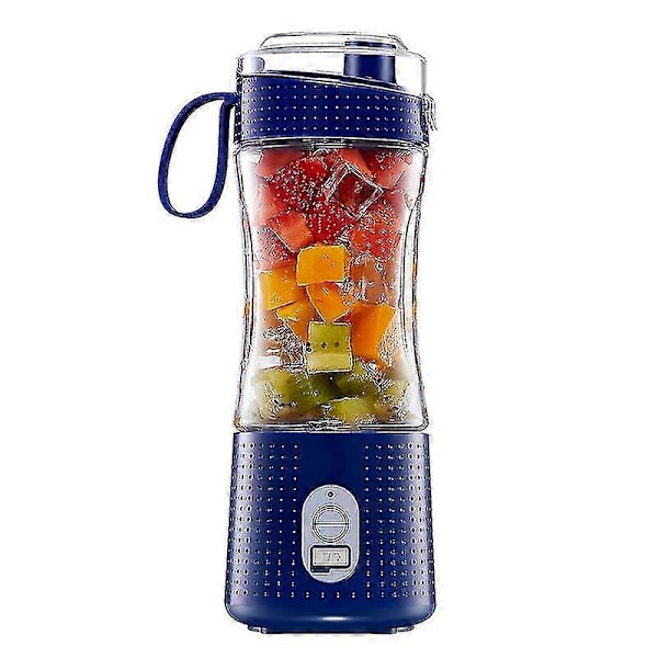 Frugt Juicer Smoothie Appelsin Mixer Elektrisk Saftpresser Blue