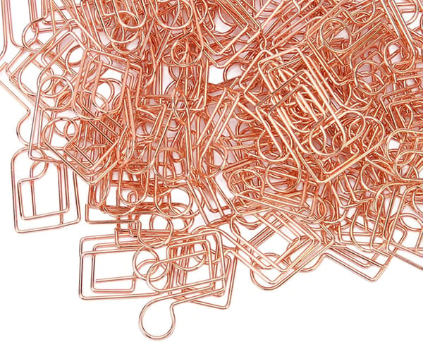 100 stk. brevclips bindere fastgørelseselementer innovative søde brevclips clips innovative dokumentklemmer