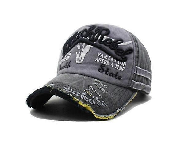 Baseballkasket Justerbar Rebound Baseballkasket Bomuldskasket Retro 6