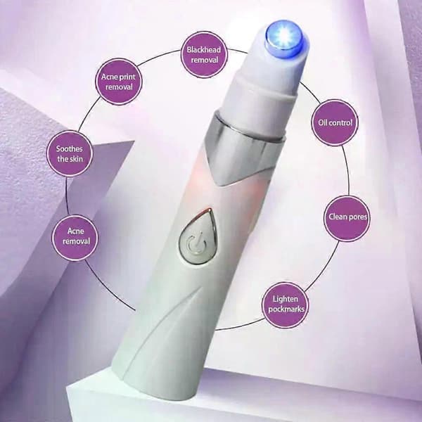 Blød arfjerner akne laserpen blå lysterapi bærbar rynkefjernelsesmaskine åreknuder massage afslapning