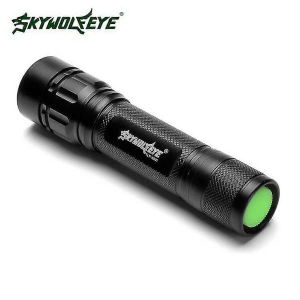 3000lm Sky Wolf Eye Cree XM-L T6 vedenkestävä LED-taskulamppu, 3-tilaa, musta