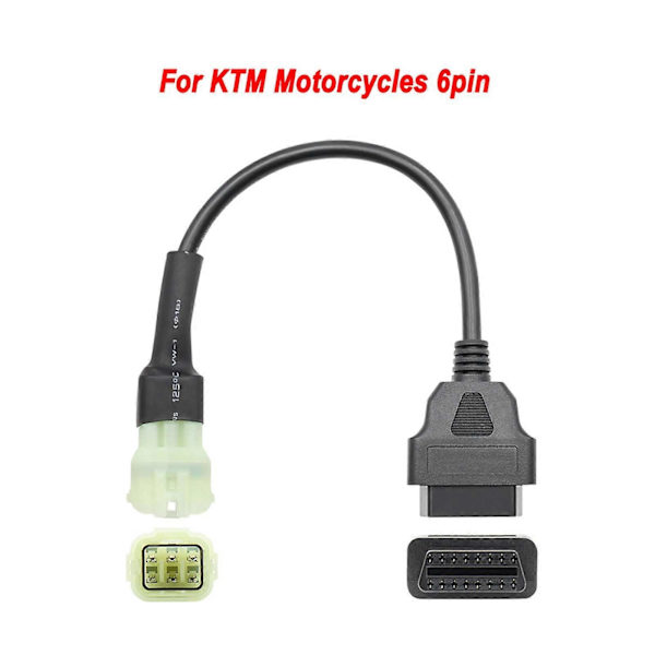 KTM 6-nastainen - 16-nastainen adapterikaapeli moottoripyörään