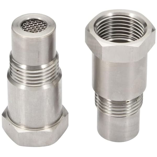 Sæt med 2 M18 x 1,5 mm lambdasonde forlængerkabler med O2-filter, iltsensoradapter