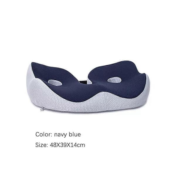 Libiyi Outfany Ergoseat, Welnax Orthosoothe Sittdyna i Memory Foam Blue