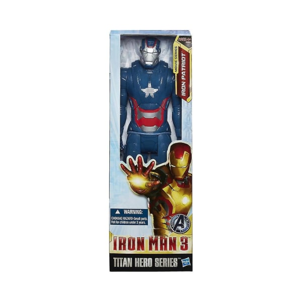 Hasbro Iron Man 3 Titan Hero Series Avengers Initiative Movie Series Iron Patriot Actionfigur, 12-tum