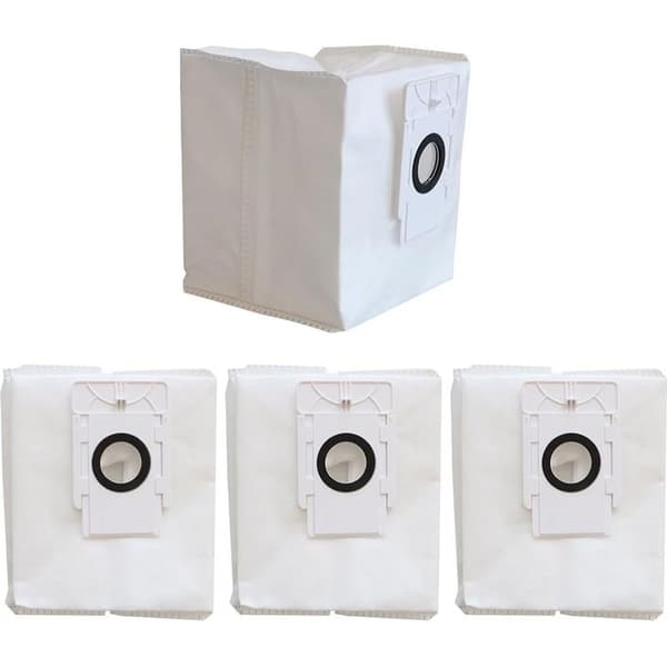 Pakke med 4 støvposer til EZVIZ robotstøvsugere med RC3 Plus, RE4 Plus/RE4 Plus, RE5 Plus basestation