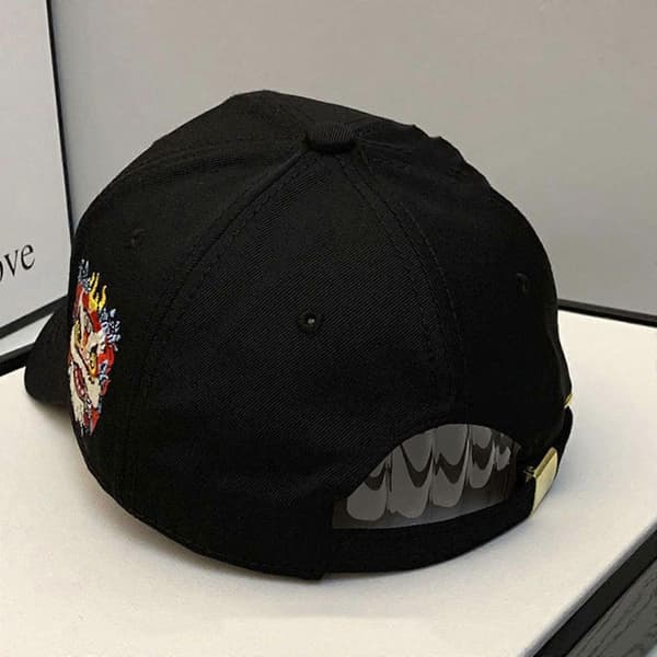 2022 Ny Mode Broderad Baseballkeps Personlig Dam Herr Baseballkeps Black