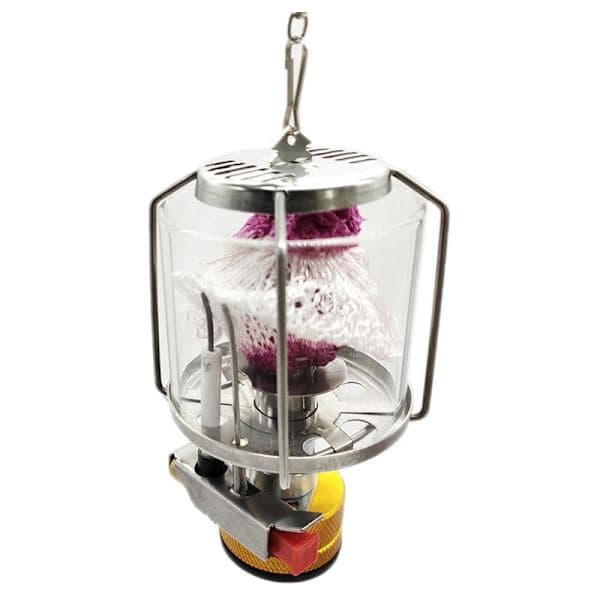 Utendørs Camping Gasslykt Bærbar Mini Gasslampe Lampe Hengelampe for Camping Vandring
