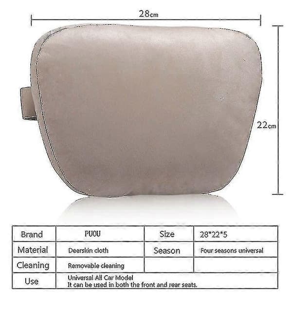 Högkvalitativt Nackstöd för Bil / Maybach Design S Klass Mjuk 1Pcs Beige