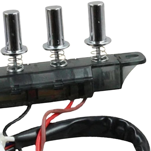Emhætte Tastatur Switch Emhætte Switch Holdbar Stærk Køkken Husholdningsapparater Køkken Emhætte Trykknap Switch Black 5 Pushbutton