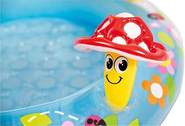 Barnpool svamp babysolskydd plaskdamm havsbollpool sandpool