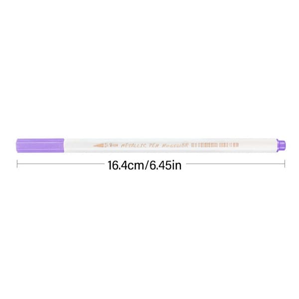 Markerpen Metallic Pen BLØD SPIDS-15 FARVER - lager
