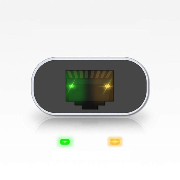 Type-C til RJ45 LAN Ethernet-konverter 1000 Mbps hurtig netværksadapter driverfri