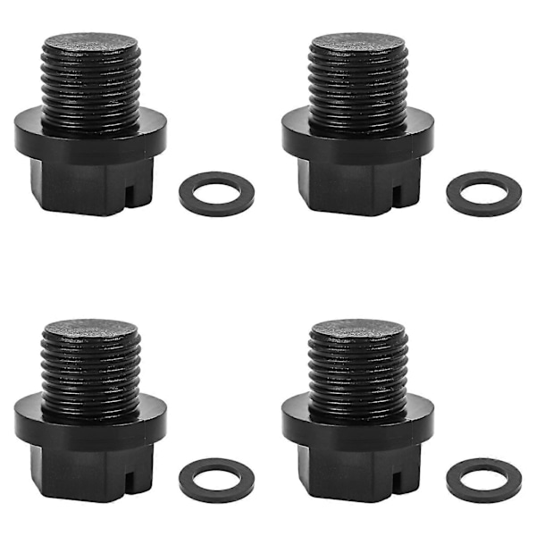 Hållbara poolpumpspluggar för Hayward SPX1700FG - 4-pack med packningar