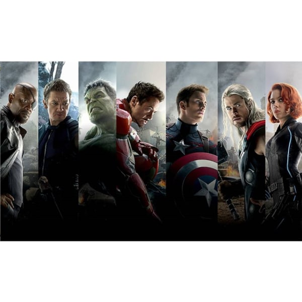 BLACK FRIDAY Marvel/Avengers flagga stor 150*90cm. Marvel Avengers 3 Marvel / Avengers 3