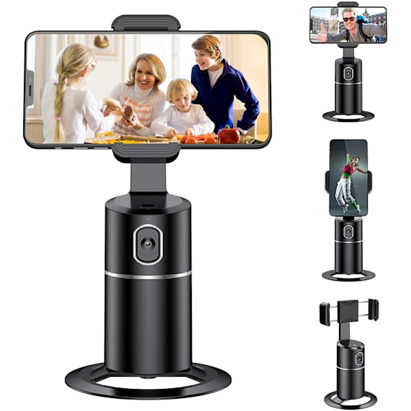 LAGERRENSNING Selfiehållare - mobilhållare automatisk tracking 360¤ - rosa rosa