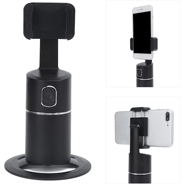 LAGERRENSNING Selfiehållare - mobilhållare automatisk tracking 360¤ - vit vit