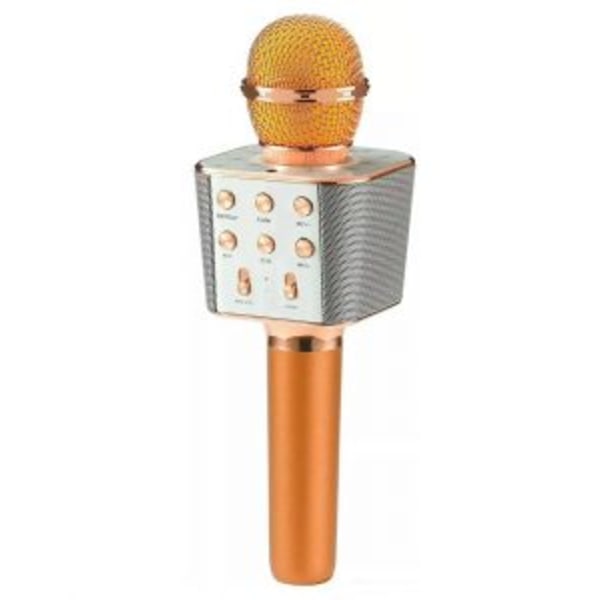 JULKLAPP KTV bluetooth mikrofon karaoke inbyggda högtala WS1688 orginal rosé rosé