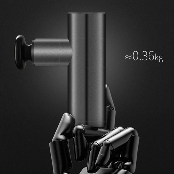 Populär Massagepistol / Muskelpistol - Mini - Uppladdningsbar svart