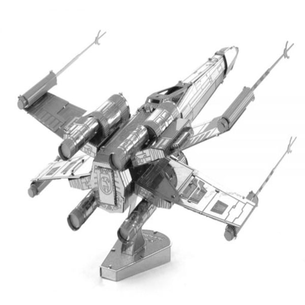 BLACK FRIDAY 3D pussel i metall - X-wing silver