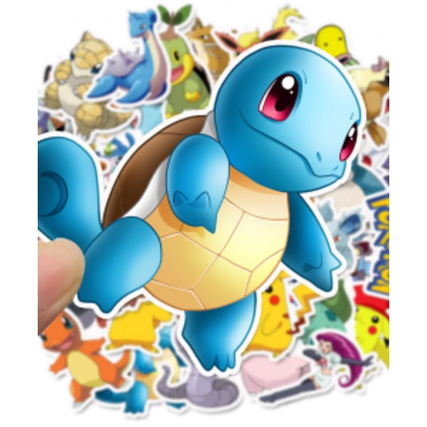 Populär Pokemon klistermärken / stickers - 50 pack