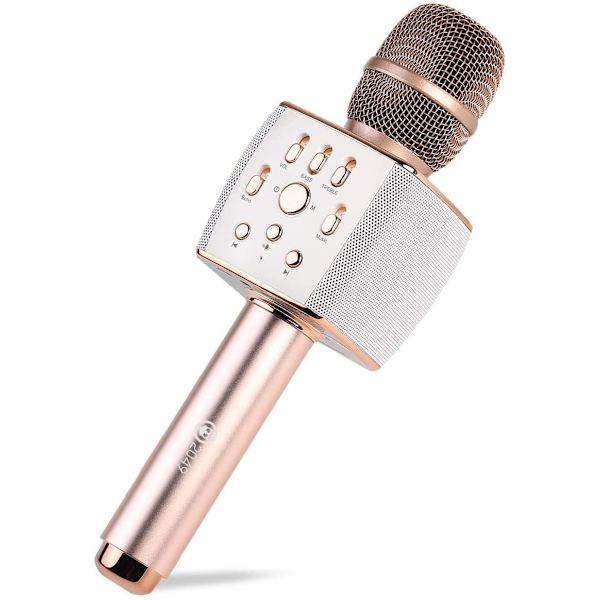 LAGERRENSNING Bluetooth karaoke mikrofon 12W inbyggda högtalare – X37