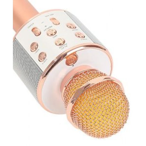 JULKLAPP ORGINAL WSTER - 5W högtalare bluetooth karaoke mikrofon - Rosé rosé