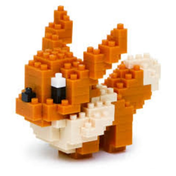 LAGERRENSNING 3D pyssel POKEMON - 25 st olika modeller - Eevee Eevee