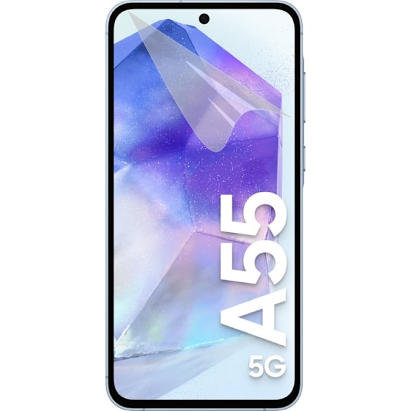 2-Pack Samsung Galaxy A55 5G Skärmskydd - Ultra Thin Transparent