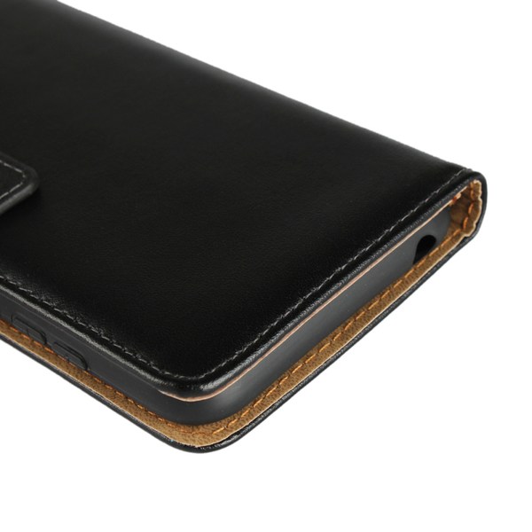 Huawei Honor 10 nahkainen lompakkokotelo - musta Black