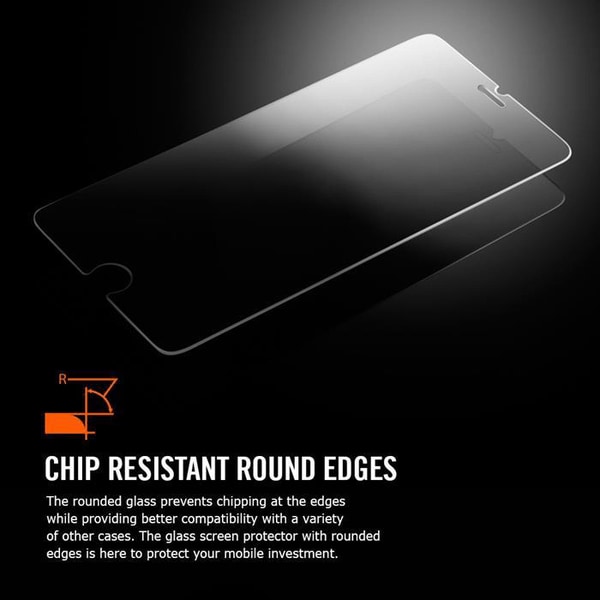 2-pakkaus Huawei Honor 8 Lite karkaistu lasi näytönsuoja 0,3 mm Transparent