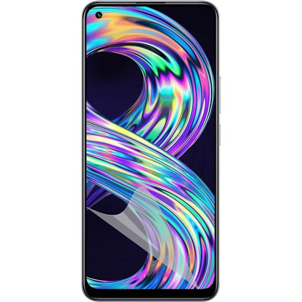 2-Pack Realme 8 Skärmskydd - Ultra Thin Transparent