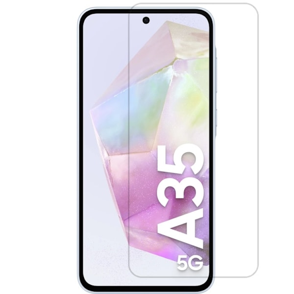 2-Pak Samsung Galaxy A35 Skærmbeskytter i Hærdet Glas 0,3mm Transparent