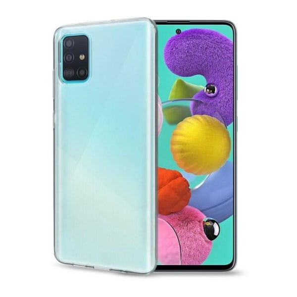 Samsung Galaxy A51 gennemsigtigt blødt TPU-cover Transparent