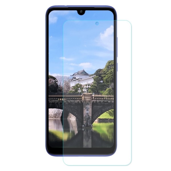 2-Pak Xiaomi Redmi 7 Skærmbeskytter i Hærdet Glas 0,3mm Transparent