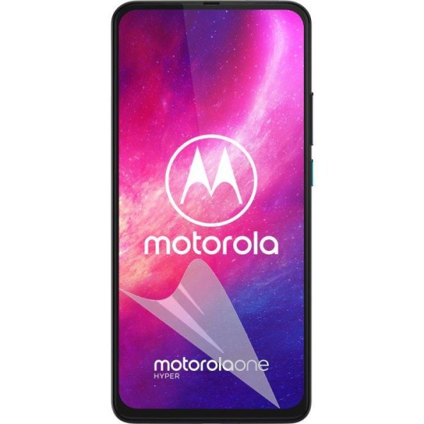 2-Pak Motorola One Hyper skærmbeskytter - Ultra tynd Transparent