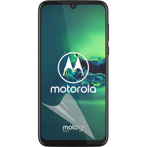 2 kpl Motorola Moto G8 Plus Näytönsuoja - Ultra Thin Transparent