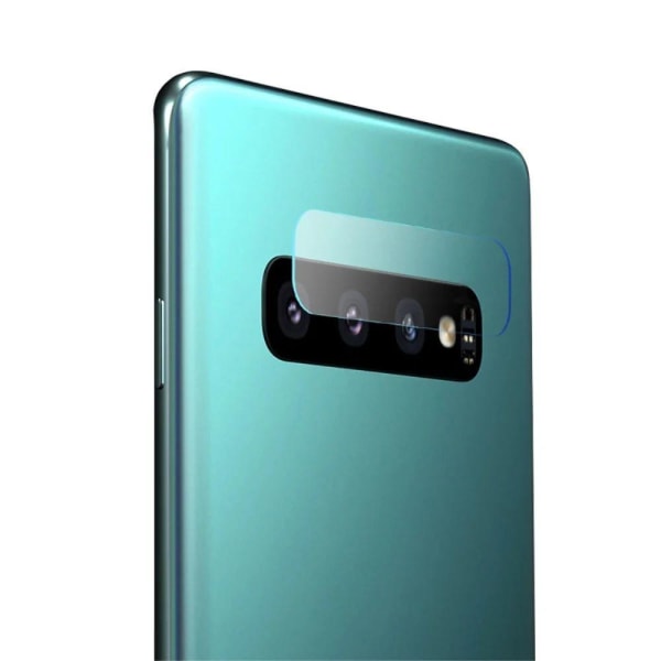 Samsung Galaxy S10 Plus Kamera Linsskydd Härdat Glas 0,2mm Transparent