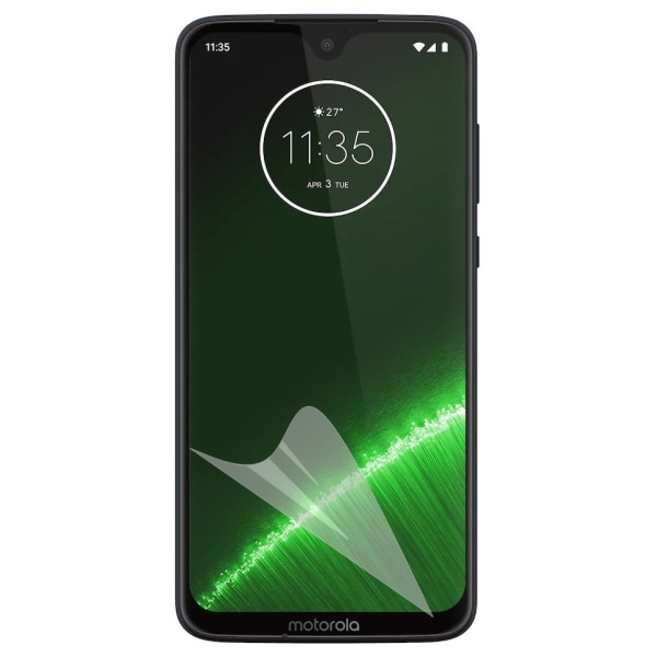 2 kpl Motorola Moto G7 Näytönsuoja - Ultra Thin Transparent