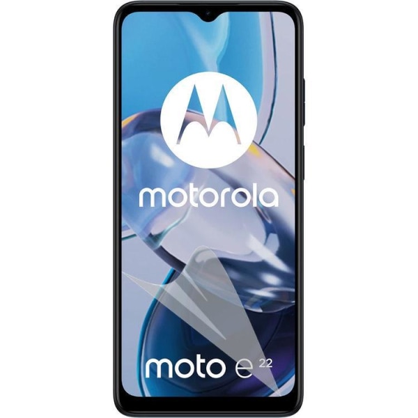 2-Pak Motorola Moto E22 Skærmbeskytter - Ultra Thin Transparent