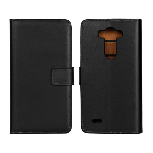 LG G5 nahkainen lompakkokotelo - musta / ruskea Brown