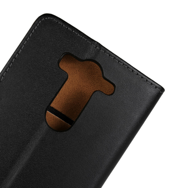 LG G5 nahkainen lompakkokotelo - musta / ruskea Brown